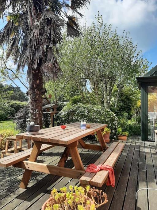 La Maison Rose - Avec Grand Jardin Clos A 300M De La Mer Hauteville-sur-Mer Екстер'єр фото