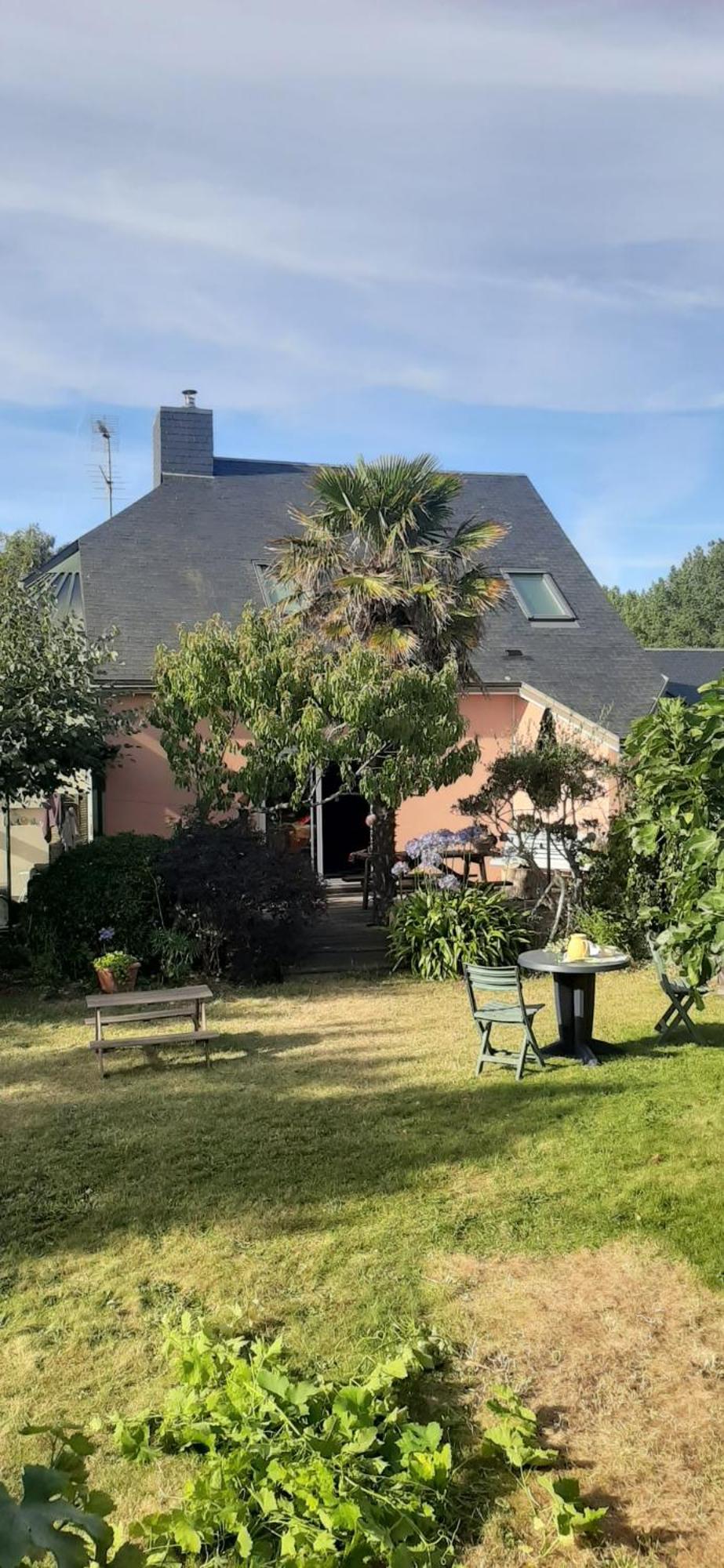 La Maison Rose - Avec Grand Jardin Clos A 300M De La Mer Hauteville-sur-Mer Екстер'єр фото
